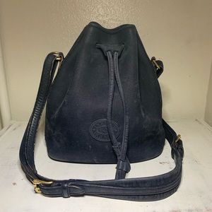 Vintage Dooney and Bourke Suede Bucket Bag